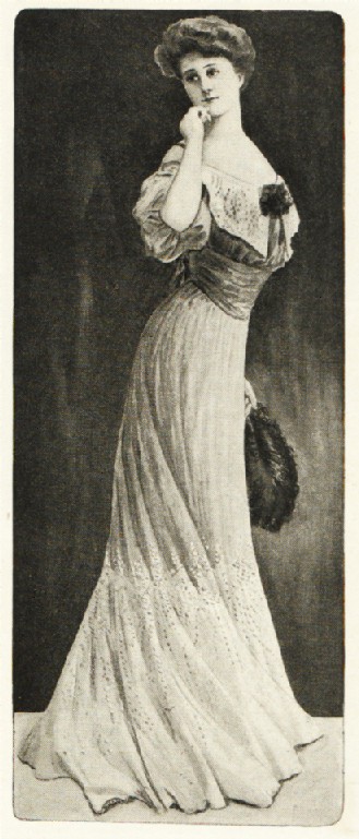 1900 evening dress