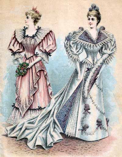 1890s Evening Wear, Part 4