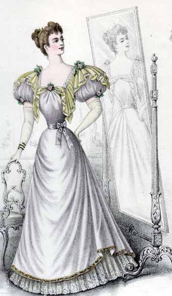 VV 1890s Dress Details