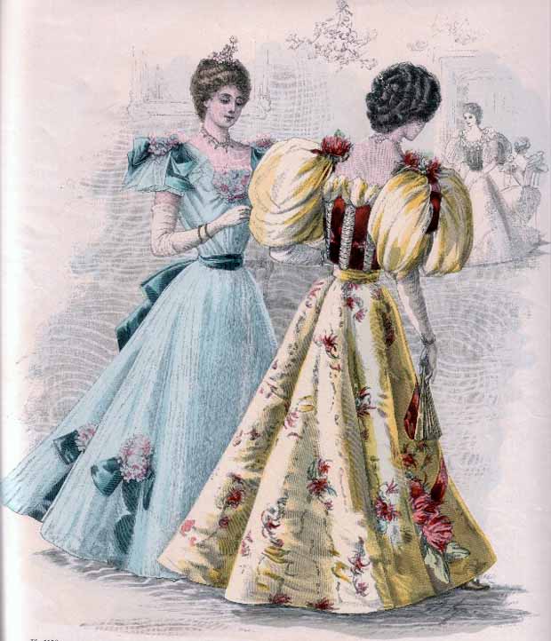 1890s dresses